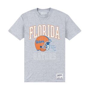 University Of Florida Unisex Adult Football T-Shirt / Heather Grey